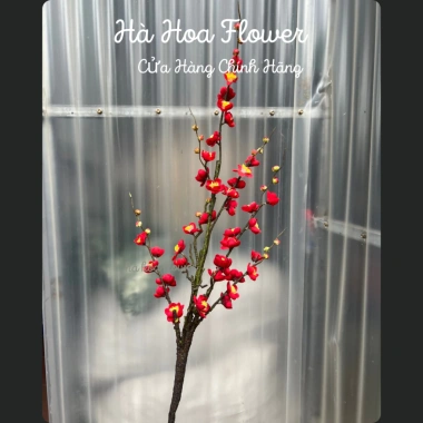 Cành Hoa Đào Cổ Mai Cổ Giả Cắm Bình Trang Trí Tết Nhà Cửa Giá 75.000₫ Hà Hoa Flower 6