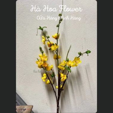 Cành Hoa Đào Cổ Mai Cổ Giả Cắm Bình Trang Trí Tết Nhà Cửa Giá 75.000₫ Hà Hoa Flower 7