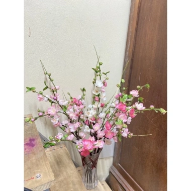 Cành Hoa Đào Cổ Mai Cổ Giả Cắm Bình Trang Trí Tết Nhà Cửa Giá 75.000₫ Hà Hoa Flower 9