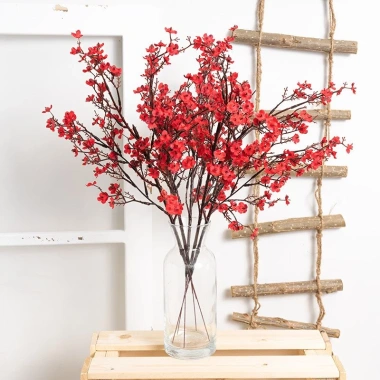 Cành hoa giả trang trí 6 màu đẹp mắt - Giá ưu đãi 45,468₫, chất lượng cao, phù hợp nội thất