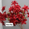 Cành Hoa Hải Quỳ/Lili Giả 3 Bông 66cm - Trang trí nhà, văn phòng, tiệm, giá 20.900đ 2