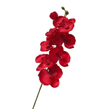 Cành Hoa Lan Hồ Điệp Đỏ Trang Trí Tết, Đám Cưới, Lễ Hội Phụ kiện 6.688 9.500 VND 2