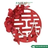 Cành Hoa Lan Nhựa Giả 70cm - Hoa Vải Đỏ Hồng Cao Cấp, Decor Cắm Bình Đám Cưới, Tết, Bàn Thờ, 14.500 VND 5