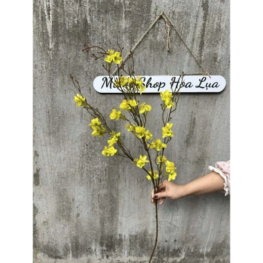 Cành Hoa Mai Mỹ giả siêu đẹp - Trang trí nhà cửa, tết, giảm còn 48.000đ 10 Cành Hoa Mai Mỹ giả siêu đẹp - Trang trí nhà cửa, tết, giảm còn 48.000đ 10