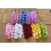 Cành Lan Hồ Điệp 9 bông - Lan Xoăn hoa lụa giả, decor nội thất, giá chỉ 15.555đ
