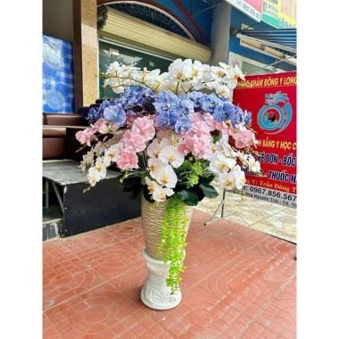 Cành Lan Hồ Điệp 9 bông - Lan Xoăn hoa lụa giả, decor nội thất, giá chỉ 15.555đ 4 Cành Lan Hồ Điệp 9 bông - Lan Xoăn hoa lụa giả, decor nội thất, giá chỉ 15.555đ 4