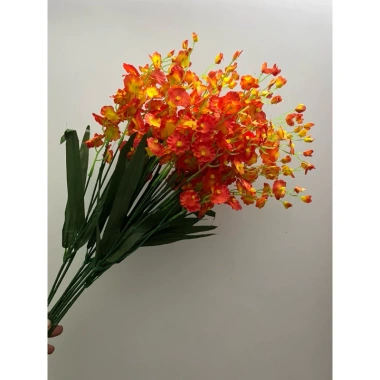 Cành lan vũ nữ giả 10 cành 65cm - 3 nhánh trang trí nội thất, giá ưu đãi 52.000₫ 3