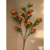Cành lựu 70cm 75 quả – size 2.5cm, 15 quả/1 cành, trang trí lễ tết, decor sự kiện – chỉ 50.000đ 5