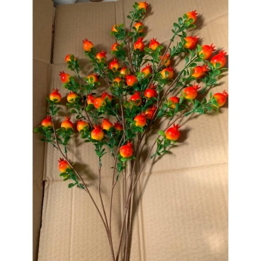 Cành lựu 70cm 75 quả – size 2.5cm, 15 quả/1 cành, trang trí lễ tết, decor sự kiện – chỉ 50.000đ 9 Cành lựu 70cm 75 quả – size 2.5cm, 15 quả/1 cành, trang trí lễ tết, decor sự kiện – chỉ 50.000đ 9