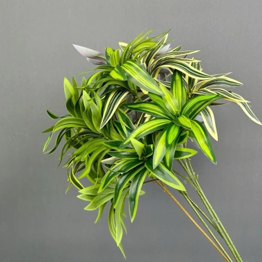 Cành Thuỷ Trúc 3 Nhánh Cao 70cm - Lá Giả Trang Trí, Giá Giảm 35.000 VNĐ, Thêm Không Gian Xanh Tự Nhiên 5