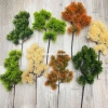 Cành tùng giả lá kim nhựa xanh bonsai tiểu cảnh sân vườn giống 100% giá 13.500 3
