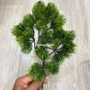 Cành tùng giả lá kim nhựa xanh bonsai tiểu cảnh sân vườn giống 100% giá 13.500 7