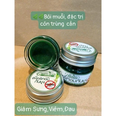 Cao bôi đuổi muỗi sả Green Herb Thái Lan, giảm còn 40.000, hiệu quả lâu dài