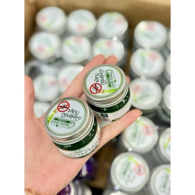 Cao bôi muỗi đốt côn trùng Thái Lan 20g/30g Green Herb - Chống muỗi giảm giá 45k 9