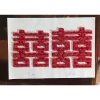 Cặp 2 chữ song hỷ vuông đính pha lê, phụ kiện áo dài dâu rể, giảm giá chỉ 179.000 VND