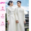 Cặp áo dài cưới hiện đại cho nàng dâu và chú rể - Xưởng may Min giá ưu đãi 511.500