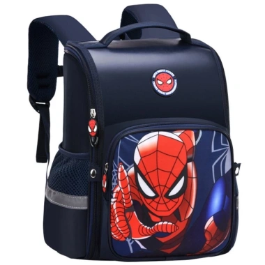Cặp balo học sinh nam siêu nhân 36cm, chống gù, chống thấm, phản quang - 239k