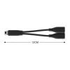 Cáp chuyển đổi 2 trong 1 COMICA USB-C Âm thanh, tương thích giám sát và micro 3