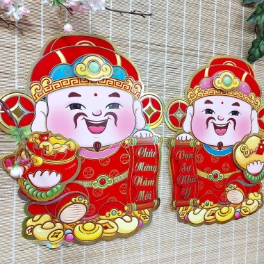 Cặp Dán Cửa Bình Ngọ 2.026 Tài Lộc - 40/50/60cm, Giá Ưu Đãi 35.000 VNĐ