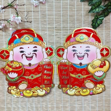 Cặp Dán Cửa Bình Ngọ 2.026 Tài Lộc - 40/50/60cm, Giá Ưu Đãi 35.000 VNĐ