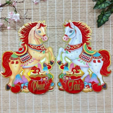 Cặp Dán Cửa Bình Ngọ 2.026 Tài Lộc - 40/50/60cm, Giá Ưu Đãi 35.000 VNĐ 10 Cặp Dán Cửa Bình Ngọ 2.026 Tài Lộc - 40/50/60cm, Giá Ưu Đãi 35.000 VNĐ 10