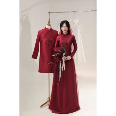 Cặp dâu rể áo dài siêu xinh, sang trọng - Giá ưu đãi 980.000 VNĐ, chất liệu cao cấp, thiết kế tinh tế cho ngày cưới 6 Cặp dâu rể áo dài siêu xinh, sang trọng - Giá ưu đãi 980.000 VNĐ, chất liệu cao cấp, thiết kế tinh tế cho ngày cưới 6