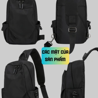 Cặp đeo chéo nam BAVY FASHION canvas chống nước, thời trang Hàn Quốc, chống trộm - Giá chỉ 169.000₫