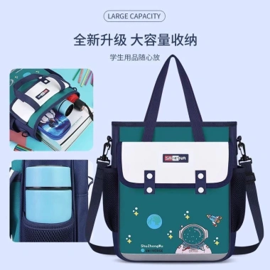 Cặp Đi Học Balo Học Sinh Bé Trai & Bé Gái Vải Dù Chống Nước, Chống Xước - Giá Ưu Đãi 68.000₫ (Giá Gốc 88.400₫) 9
