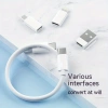 Cáp Dữ Liệu Đa Năng USB-A-B-C 60WPD Sạc Nhanh, Kèm Đỡ Điện Thoại & Hộp Bảo Quản Du Lịch – Giá 30.166 VND 3