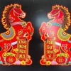 Cặp Hình Dán Ngựa Đỏ Truyền Thống 50cm Trang Trí Cửa Tết Bính Ngọ 2.026 Giá 55.000đ 8