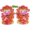 Cặp Hình Dán Thần Tài Ôm Hũ Vàng Nhiều Size Trang Trí Decor Tết Bính Ngọ 2.026 Giá 30.000đ 3