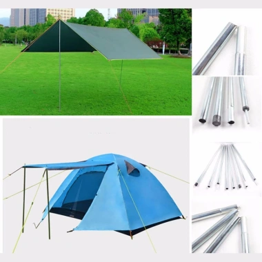 Cặp Khung Chống Tarp, Bạt, Mái Cửa Lều - Kèm Túi Đựng Giá Ưu Đãi 166.400 VND