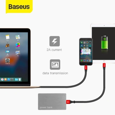Cáp ngắn BASEUS 23cm Pin dự phòng IP USB-to-Lightning, sạc nhanh 12W Nimble 8 Cáp ngắn BASEUS 23cm Pin dự phòng IP USB-to-Lightning, sạc nhanh 12W Nimble 8