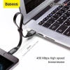 Cáp ngắn BASEUS 23cm Pin dự phòng IP USB-to-Lightning, sạc nhanh 12W Nimble 9