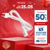 Cáp Nối Dài Điện Quang ĐQ EPF 2PN - Ổ cắm xoay gấp gọn, giảm 20% chỉ 32.000₫ 7