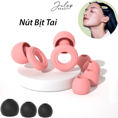 Cặp Nút Bịt Tai Giảm Tiếng Ồn, Tăng Tập Trung - Kèm 4 Nút - JULEP BEAUTY 25.000 VND