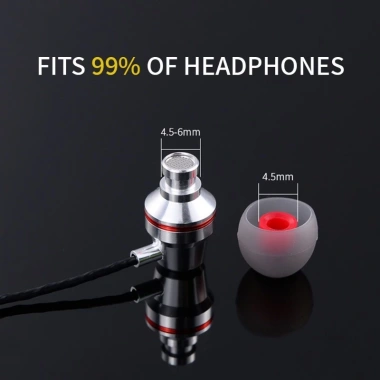 Cặp Nút Tai Nghe Silicone Mềm Chống Ồn - Giá Siêu Tiết Kiệm 32.230₫