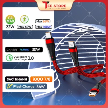 Cáp sạc 3 trong 1 tự rút Type C Micro USB L‑Ning gọn nhẹ chống rối du lịch - DS3D100W 3