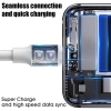 Cáp sạc Android 300W Loại C tốc độ cao 4 độ dài, giao nhanh, giá chỉ 44.330 VND 8