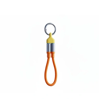 Cáp sạc ngắn 15cm 240W hai đầu, sạc nhanh pin dự phòng, nam châm hít, bện dù siêu bền 75k 7