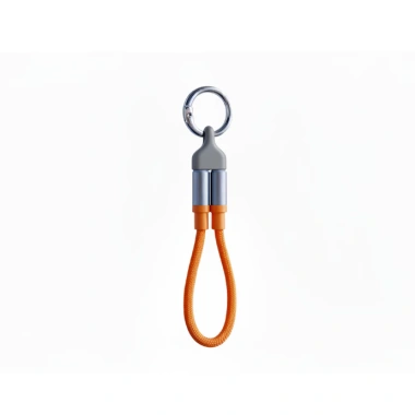 Cáp sạc ngắn 15cm 240W hai đầu, sạc nhanh pin dự phòng, nam châm hít, bện dù siêu bền 75k 9