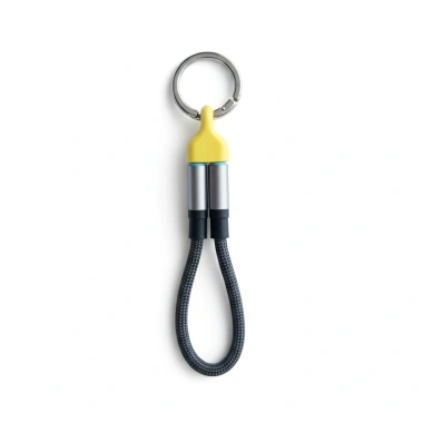 Cáp sạc ngắn 15cm 240W hai đầu, sạc nhanh pin dự phòng, nam châm hít, bện dù siêu bền 75k 10