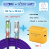 Cáp sạc nhanh 4 trong 1 240W - Đầu hợp kim kẽm siêu bền, hỗ trợ iPhone Android, giá 47.000 VND 9