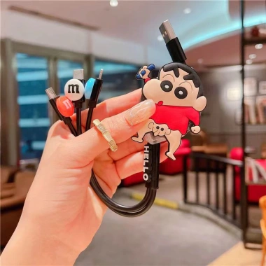 Cáp sạc nhanh USB type-c Android ba trong đa năng cho xe hơi - Giá 104.500 VND 4