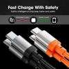 Cáp sạc nhanh USB Type‑C to C 240W PD iOS, nam châm từ tính, truyền dữ liệu, ngắn, phù hợp Pin dự phòng điện thoại – 69.000₫ 4