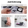 Cáp sạc nhanh USB Type‑C to C 240W PD iOS, nam châm từ tính, truyền dữ liệu, ngắn, phù hợp Pin dự phòng điện thoại – 69.000₫ 5