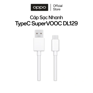 Cáp Sạc OPPO Type-C Super VOOC 65W DL129 Chính Hãng - Giá chỉ 150.000₫