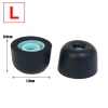 Cặp Tai Nghe Nhét Tai S/M/L cho Sony WF-1.000XM5 - Siêu Mềm, Chống Trượt, Khử Tiếng Ồn, Nút Trắng Đen 10