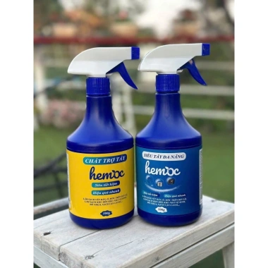 Cặp tẩy đa năng Hemoc 500ml-1.000ml - Tẩy mốc, dầu mỡ, đồ dùng, giảm giá 69k Cặp tẩy đa năng Hemoc 500ml-1.000ml - Tẩy mốc, dầu mỡ, đồ dùng, giảm giá 69k