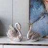 Cặp Tượng Thiên Nga Trắng Bạc Decor - Đồ Trang Trí Nhà Cửa Hiện Đại Cao Cấp, Giá Ưu Đãi 143k 3